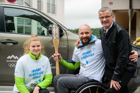 FOTO  Slovenske olimpijske sanje ponesli širom naše občine 120